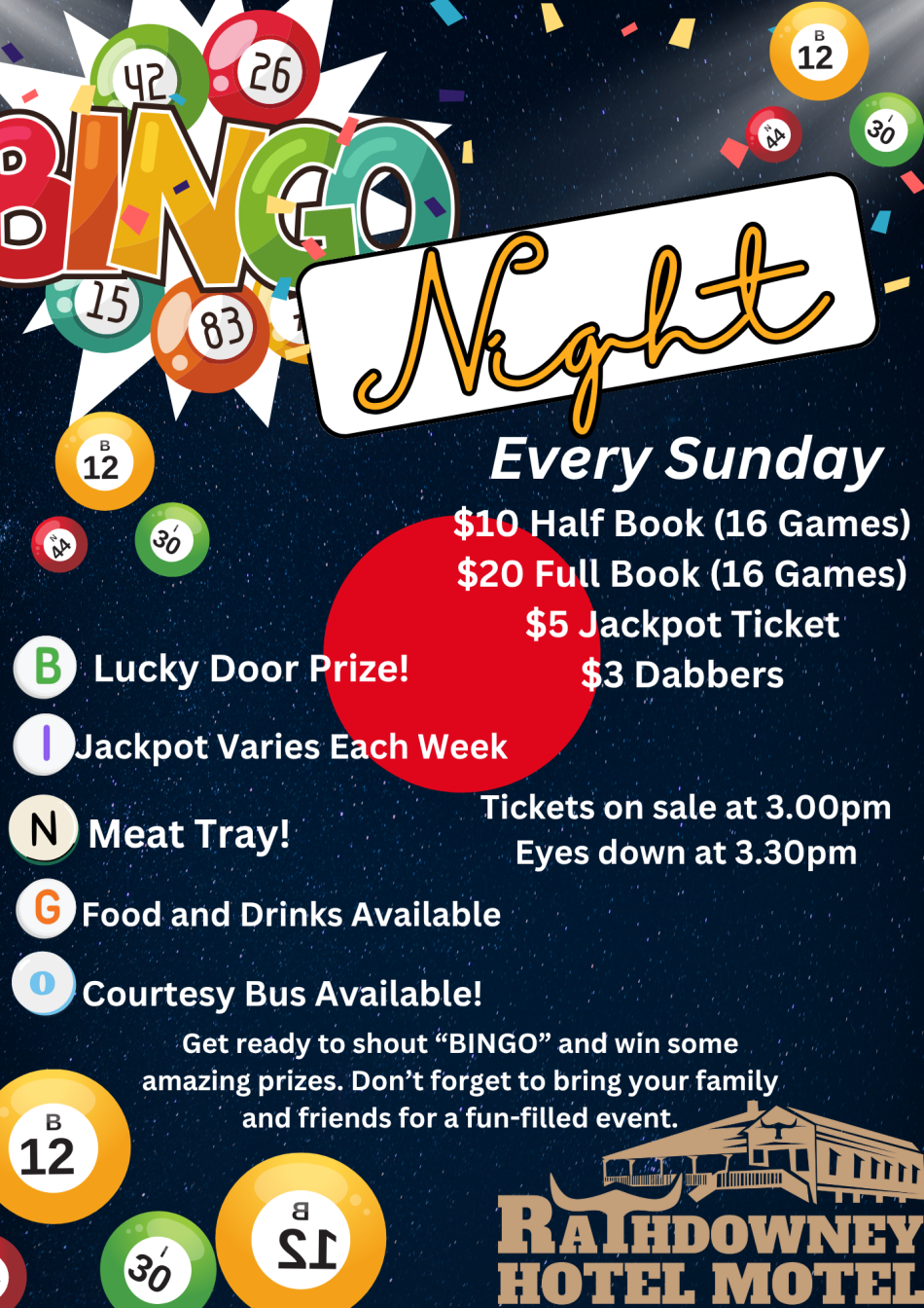 Bingo Sunday!!