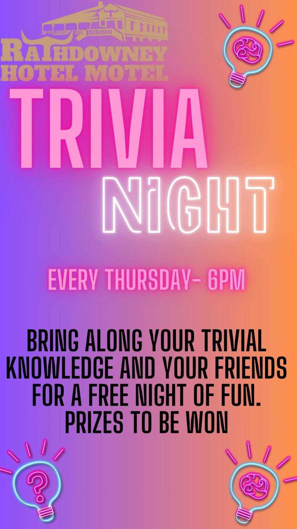 Trivia Thursday!!